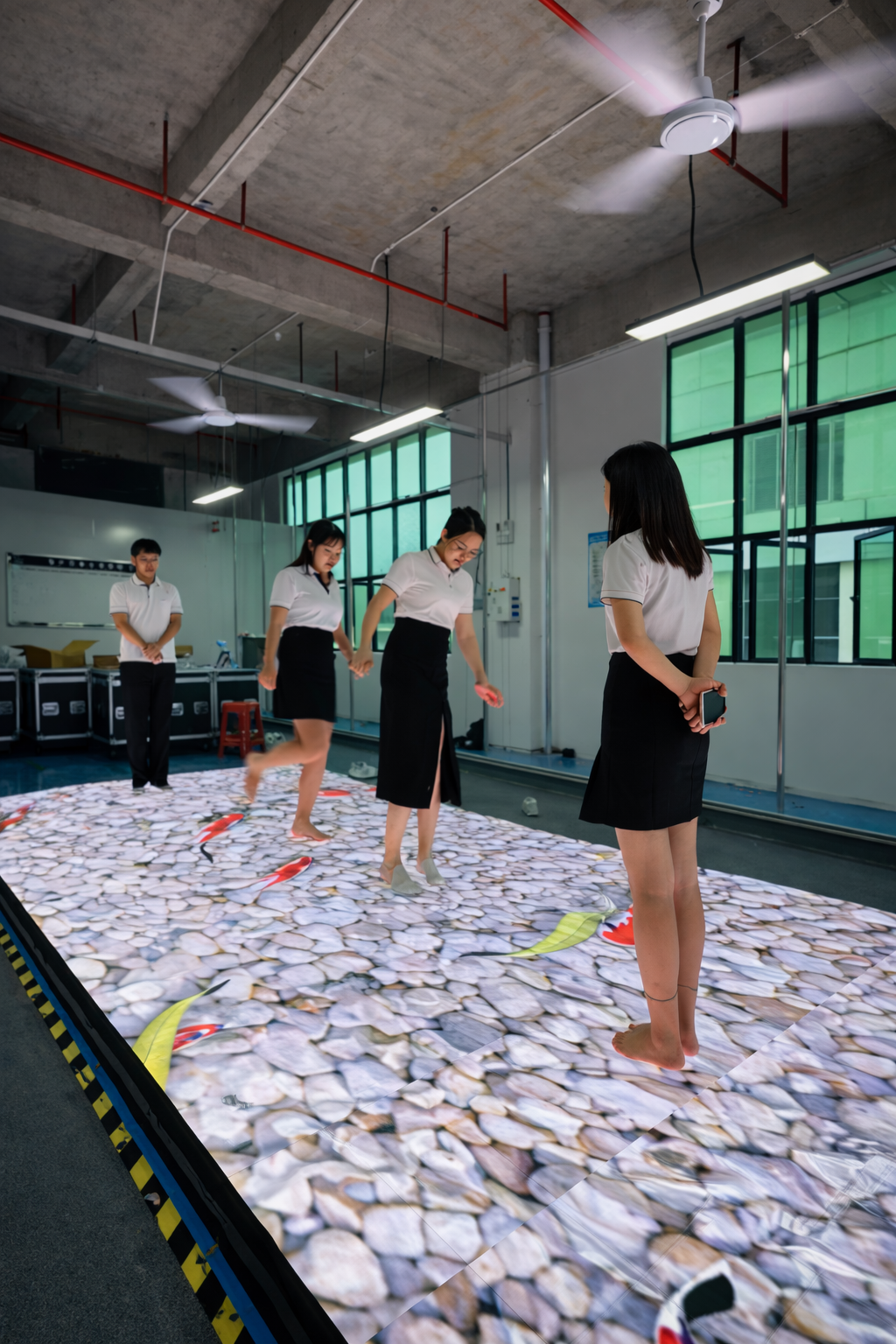 LED Dance Floor Interactive