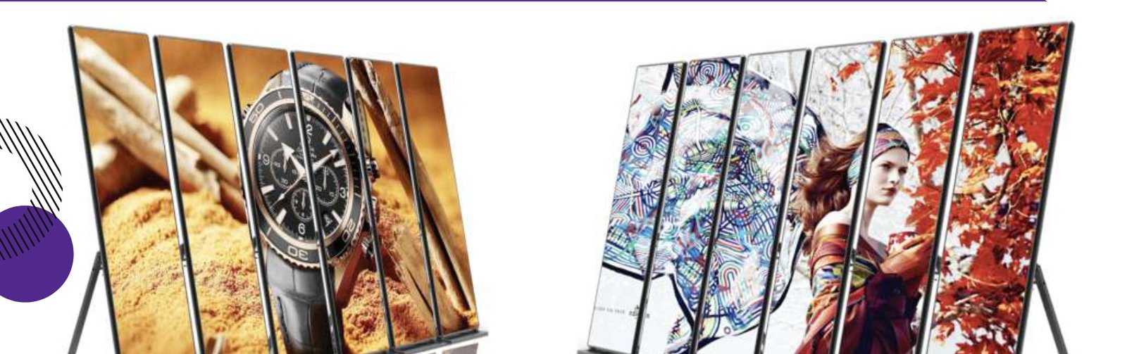 LED HD Standee Poster