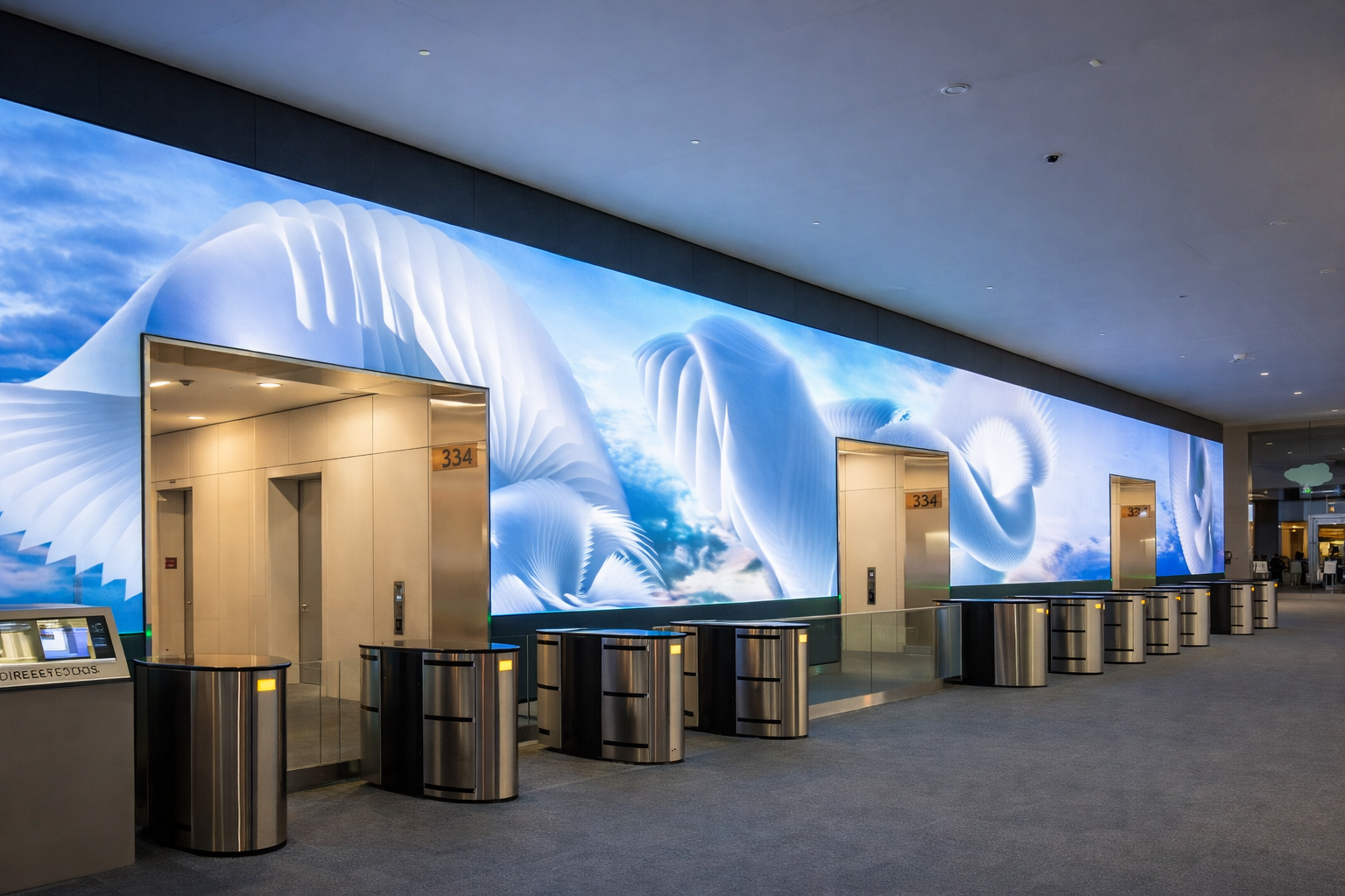 LED Wall Mounted Fixed Screen